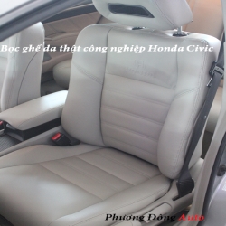 Bọc ghế da thật công nghiệp Honda Civic